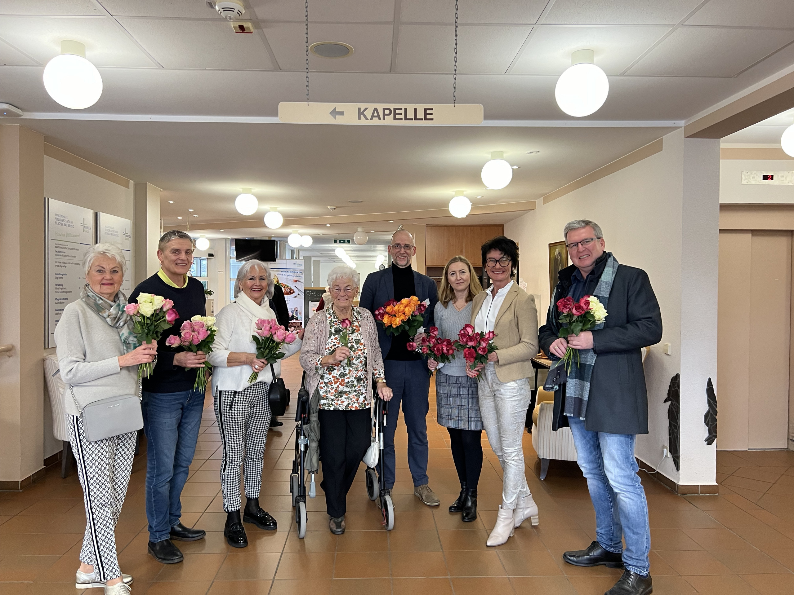 Valentinstag für Seniorenheime in Bad Breisig